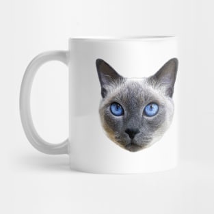 Siamese Cat Blue Eyes Mug